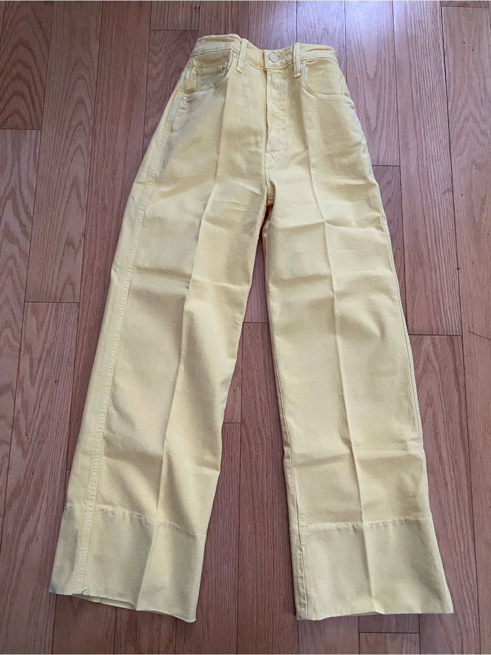 MOTHER Women's Yellow Jeans